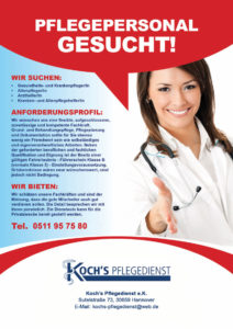 Stellenangebote Plakat